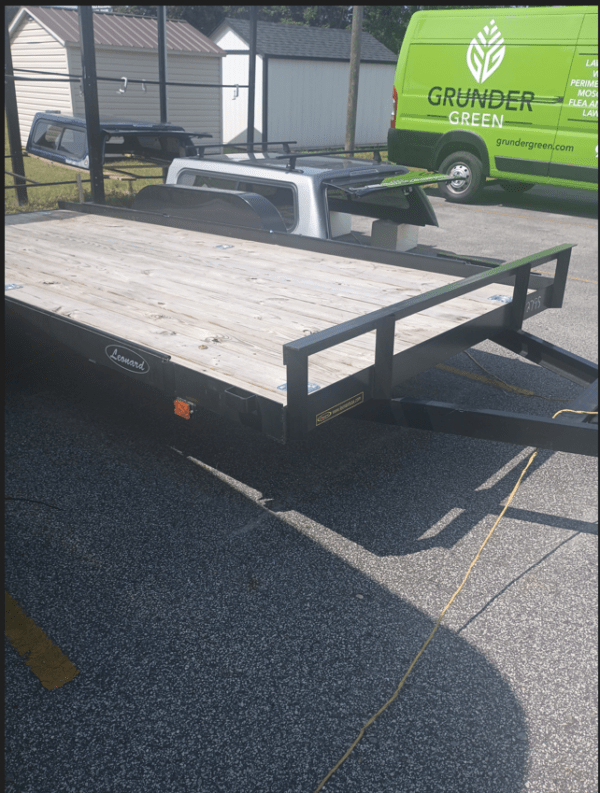 2023 Carry-On 7X16 Black Carhauler Tandem Axle 7000 GVWR