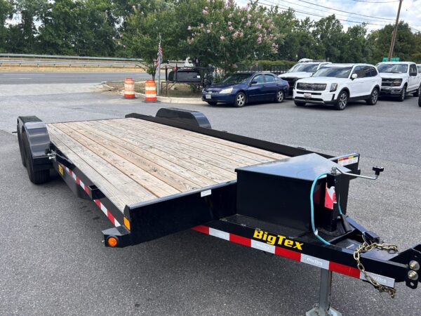 2024 Big Tex 7X20 Black Deck Over Flat Deck Tandem Axle 9,900 GVWR