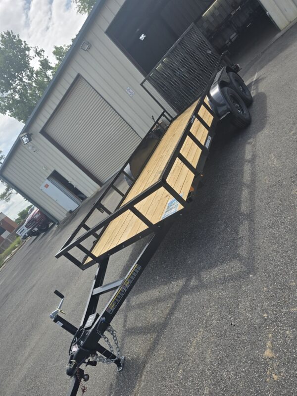 2025 Carry-On 6X16 Black Utility Landscape Tandem Axle 7000 GVWR